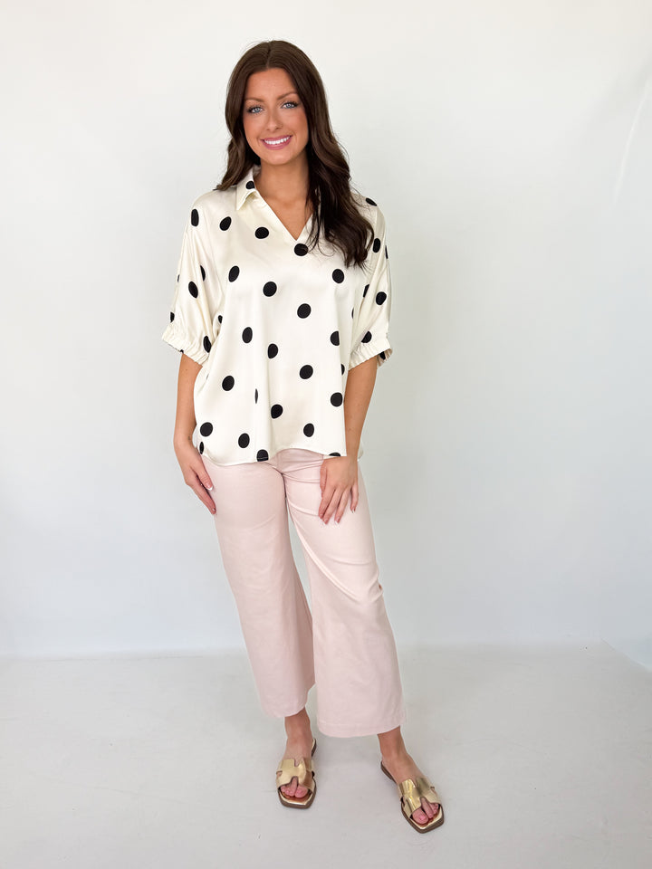 Sherri - Polka Dot Blouse