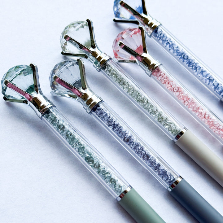 Faux Diamond Ballpoint Pen