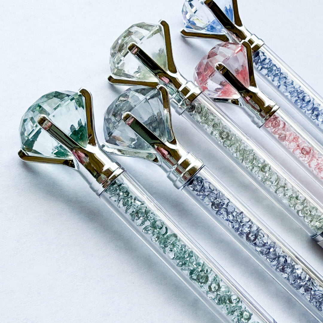 Faux Diamond Ballpoint Pen