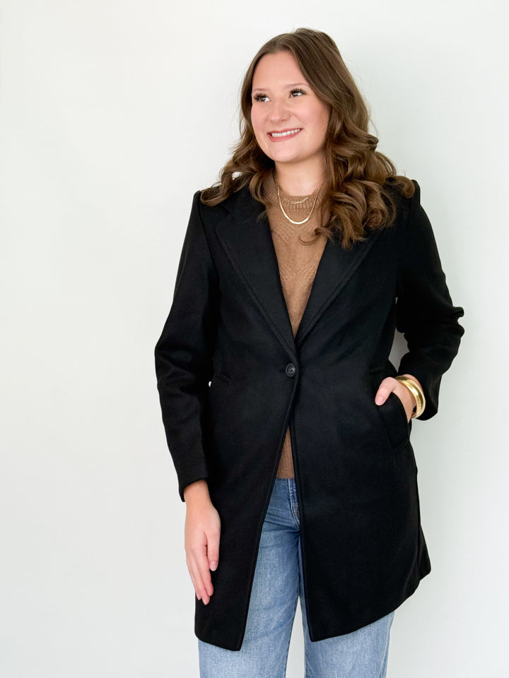 Black Friday Promo - Pea Coat (Black)