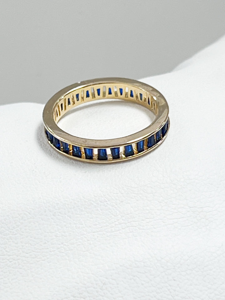 Emery - Sapphire Baguette Ring