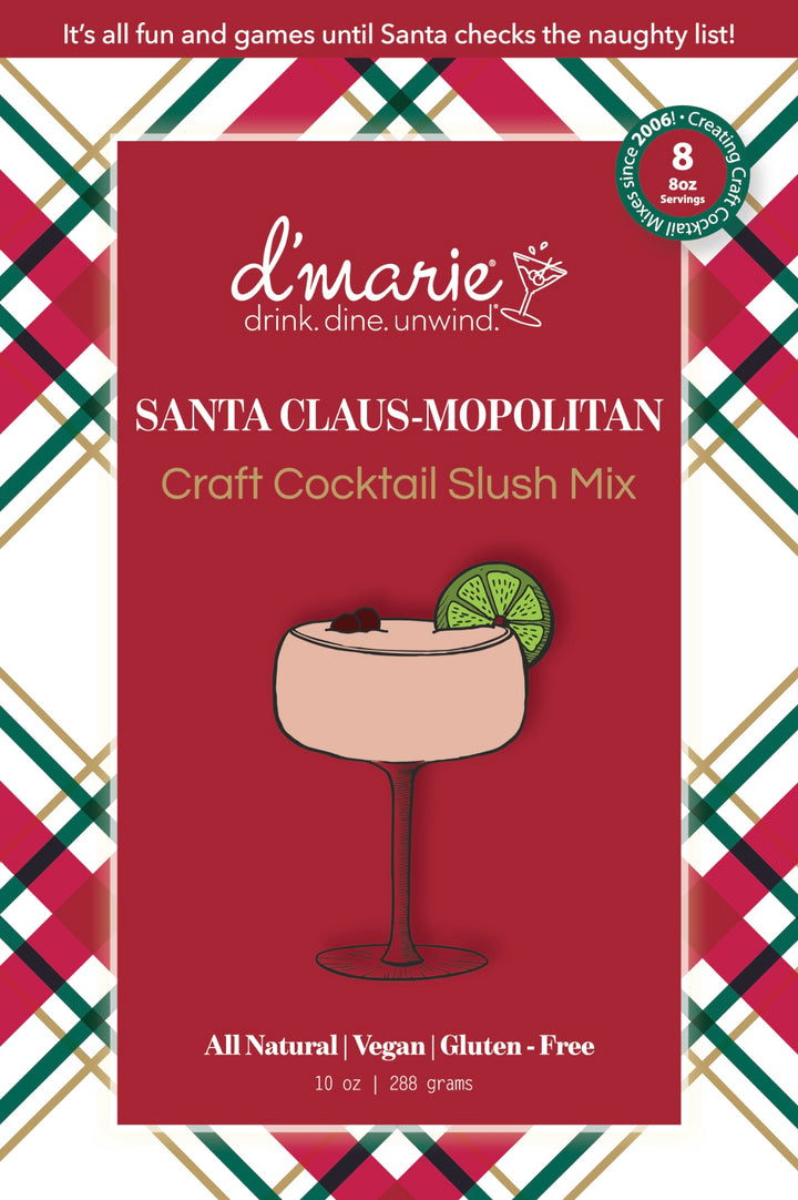 d'Marie Craft Cocktail Slush Mix - Santa Claus-Mopolitan