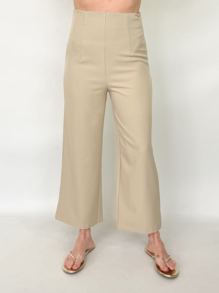 Jillian - High Waisted Wide Leg Pants
