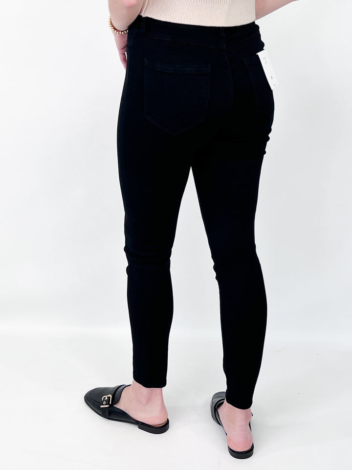 Hope - Black Loafer Mule