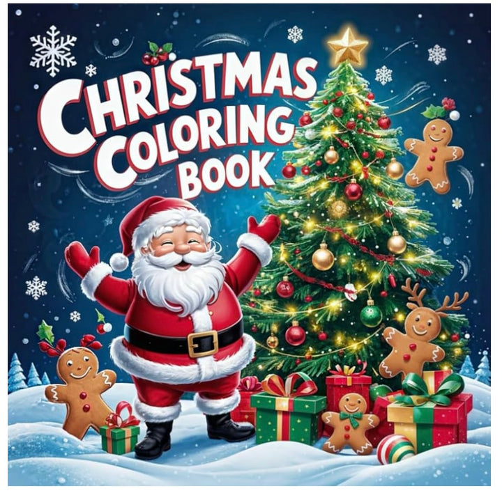 Christmas Coloring Book For Toddlers