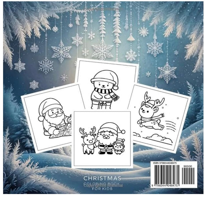 Christmas Coloring Book For Toddlers
