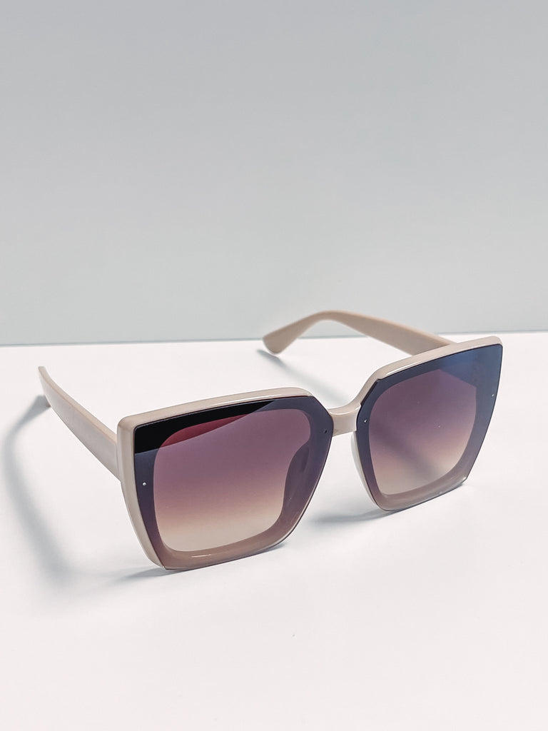 Sloane - Square Acrylic Frame Sunglasses