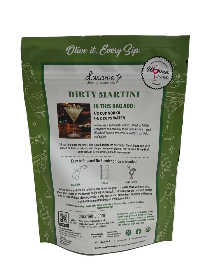 d'Marie - Martini Party Pack of 6