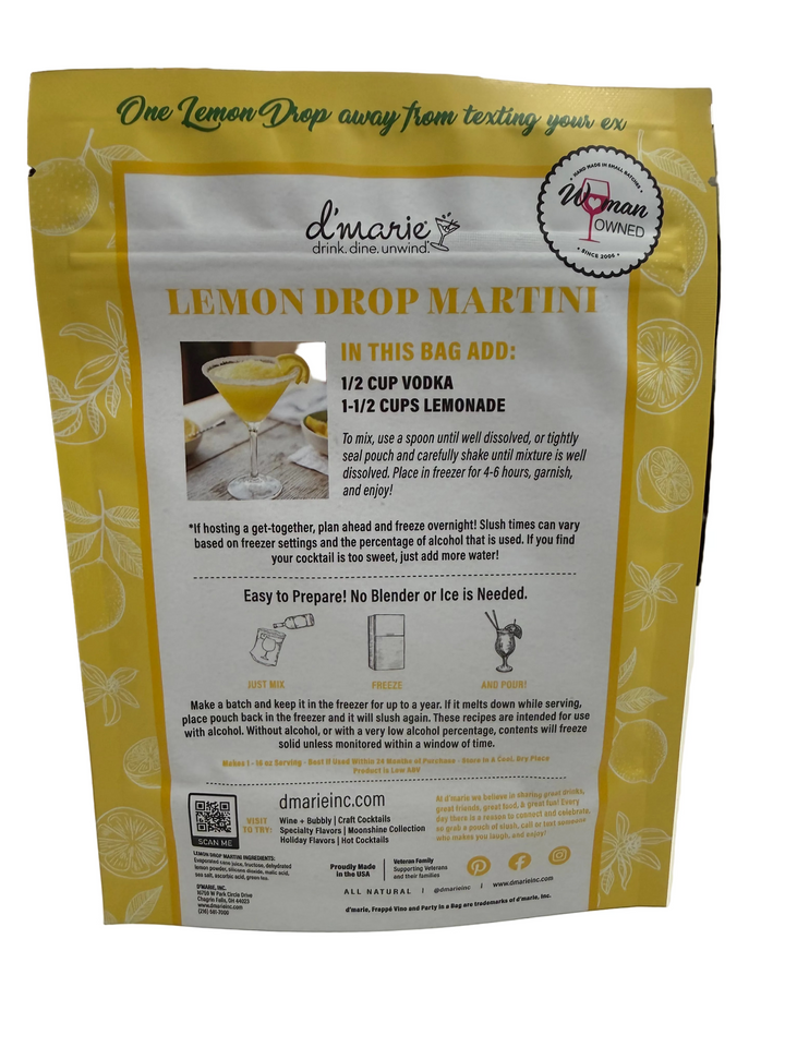d'Marie - Martini Party Pack of 6
