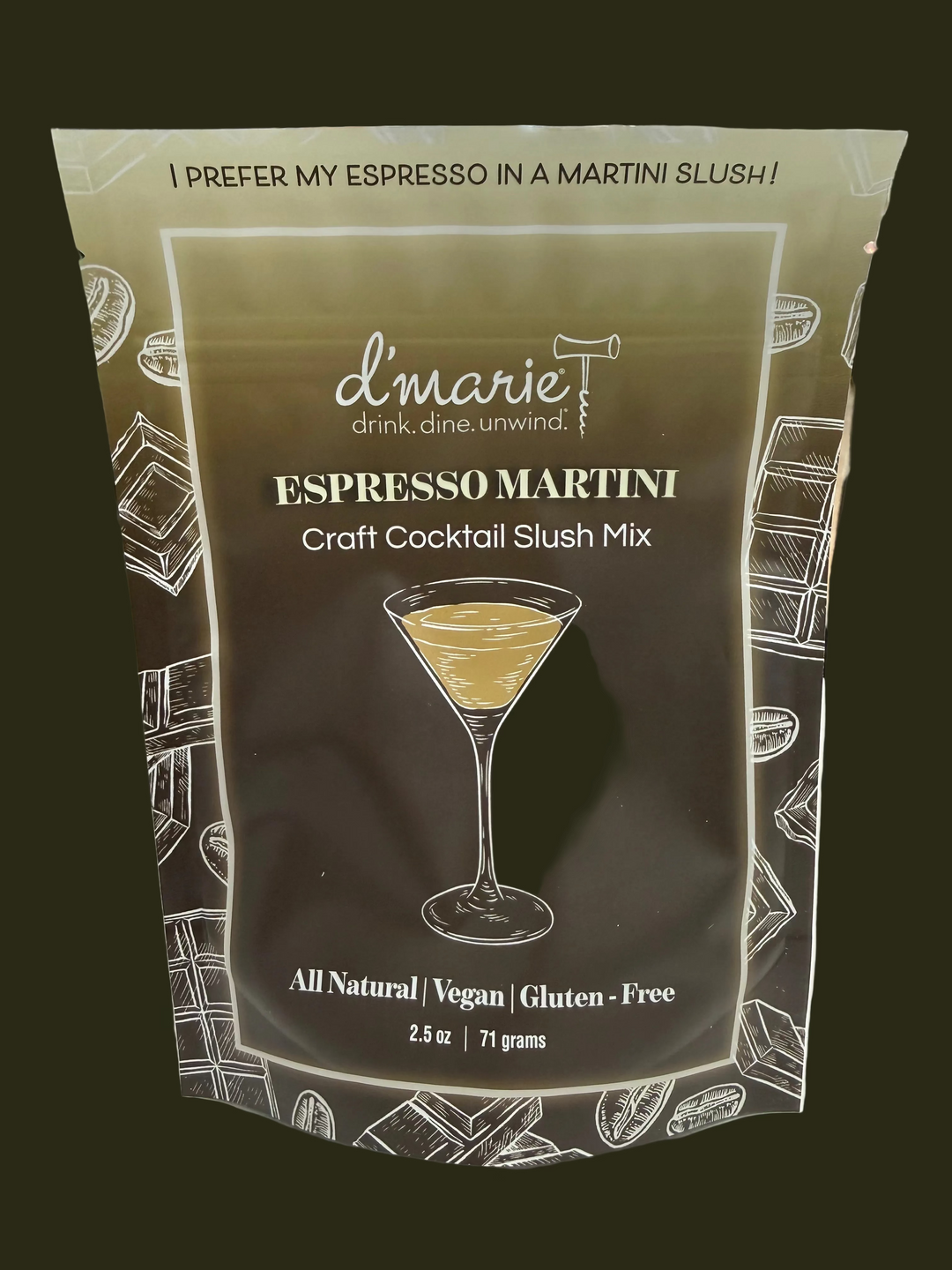 d'Marie - Martini Party Pack of 6
