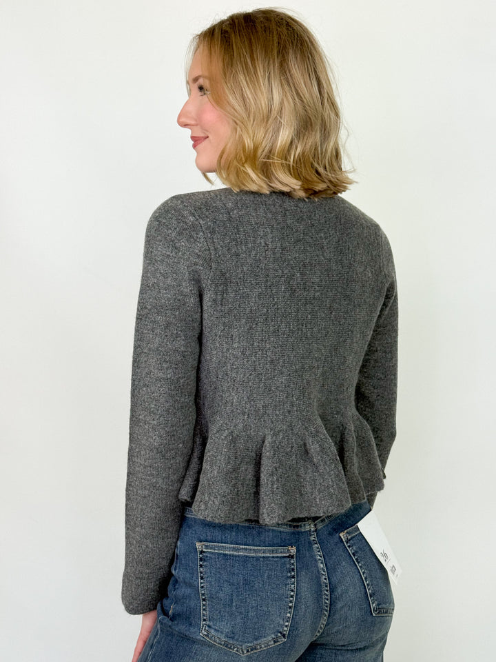 Caroline - Ruffle Hem Jacket