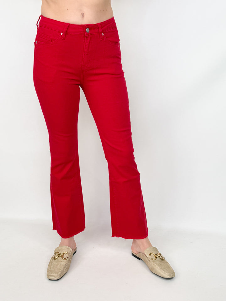 Hillary - High Rise Ankle Flare