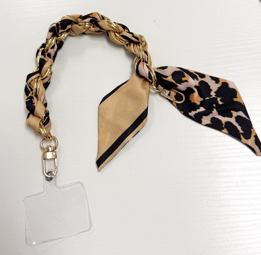 Shayla - Leopard Purse/Phone Strap