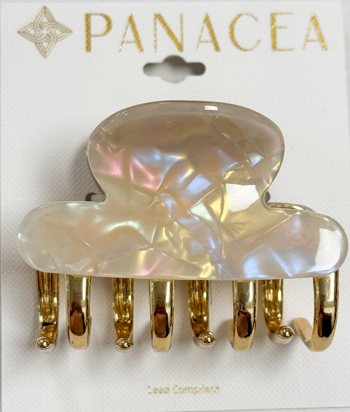 Gracelyn - Mother of Pearl Claw Clip