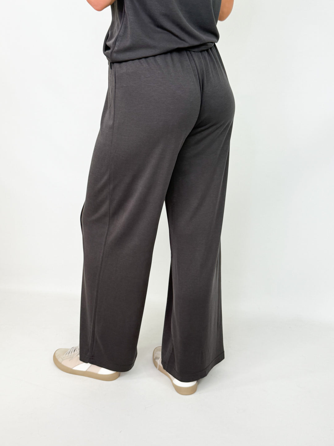 Marissa - Charcoal Pant Set