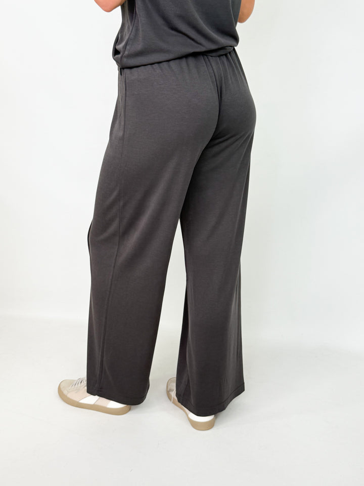 Marissa - Charcoal Pant Set