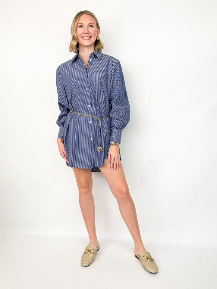 Marilyn - Striped Button Down Shirt