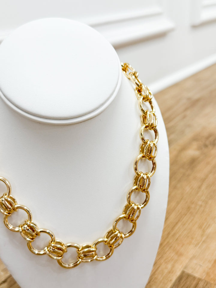 Nancy - Chunky Gold Chain Necklace