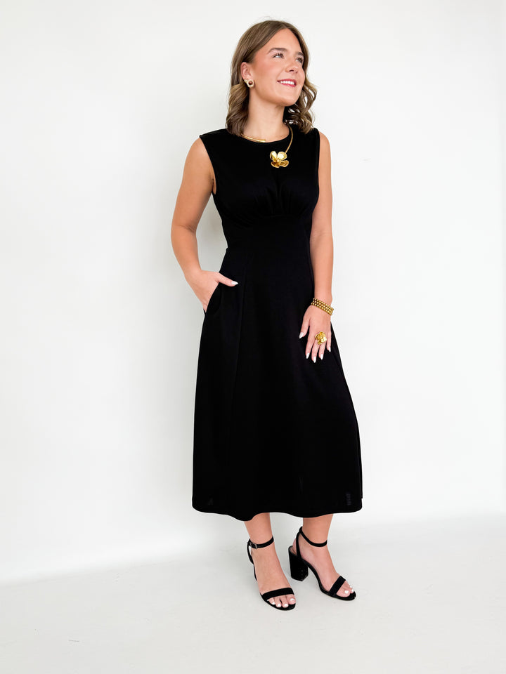 Kambry - Black Sleeveless Dress