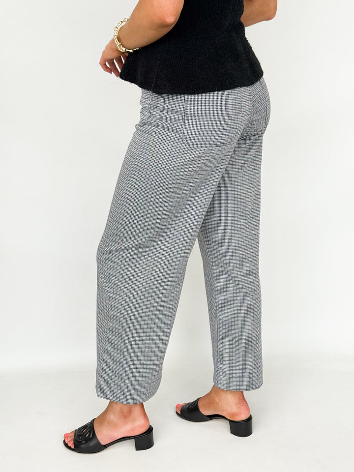 Olivia - Plaid Wide Leg Pants