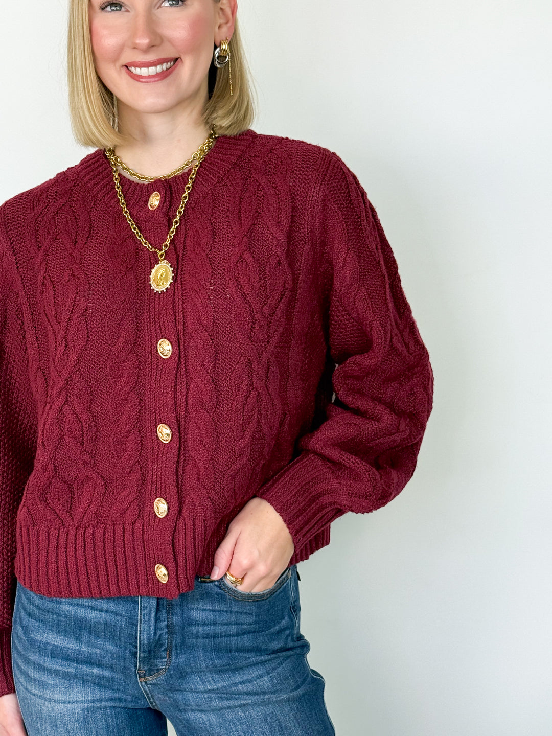 Libbie - Cable Knit Sweater