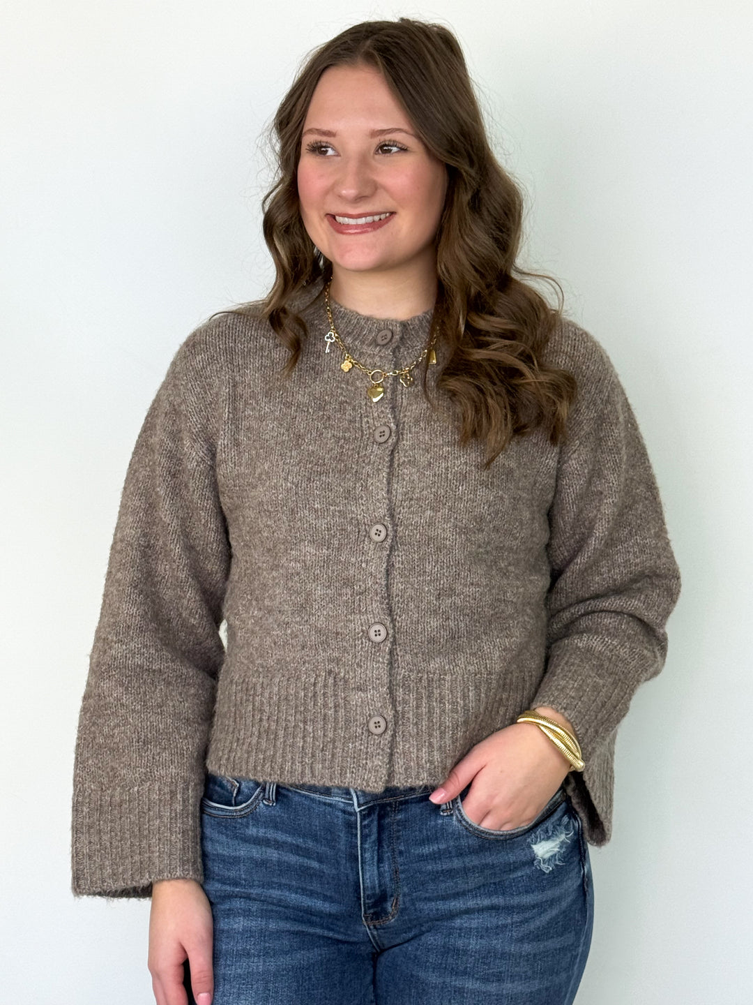 Veronica - Button Down Cardigan