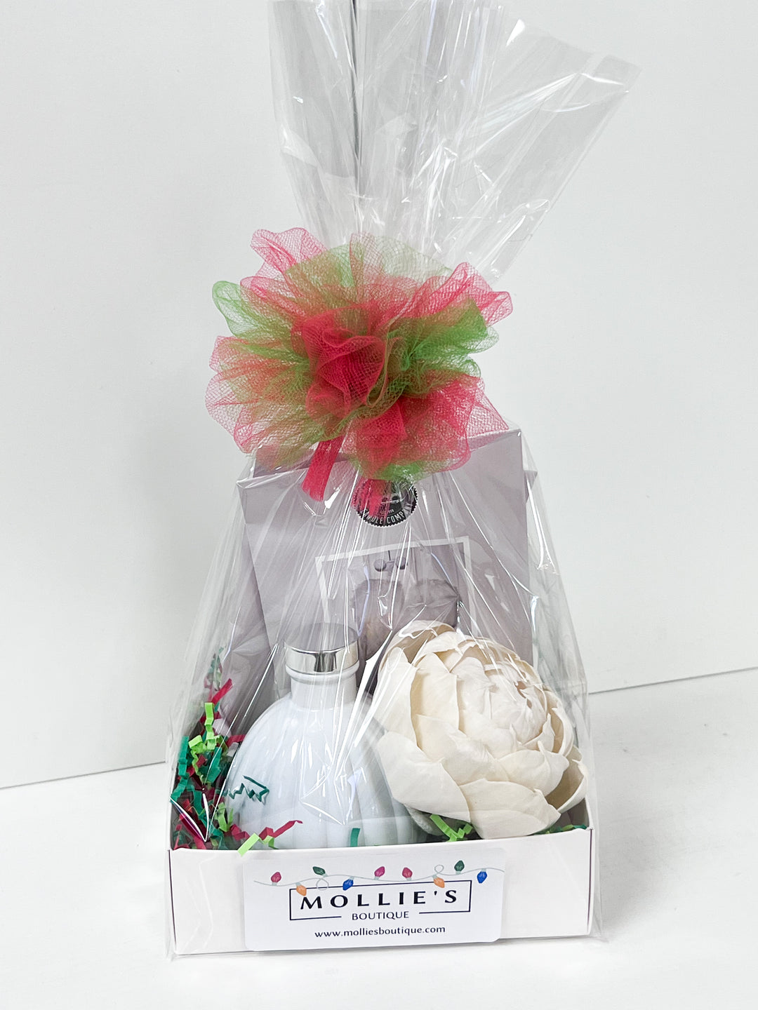 Lacy - Sweet Grace Flower Diffuser Gift Set (White - Christmas)