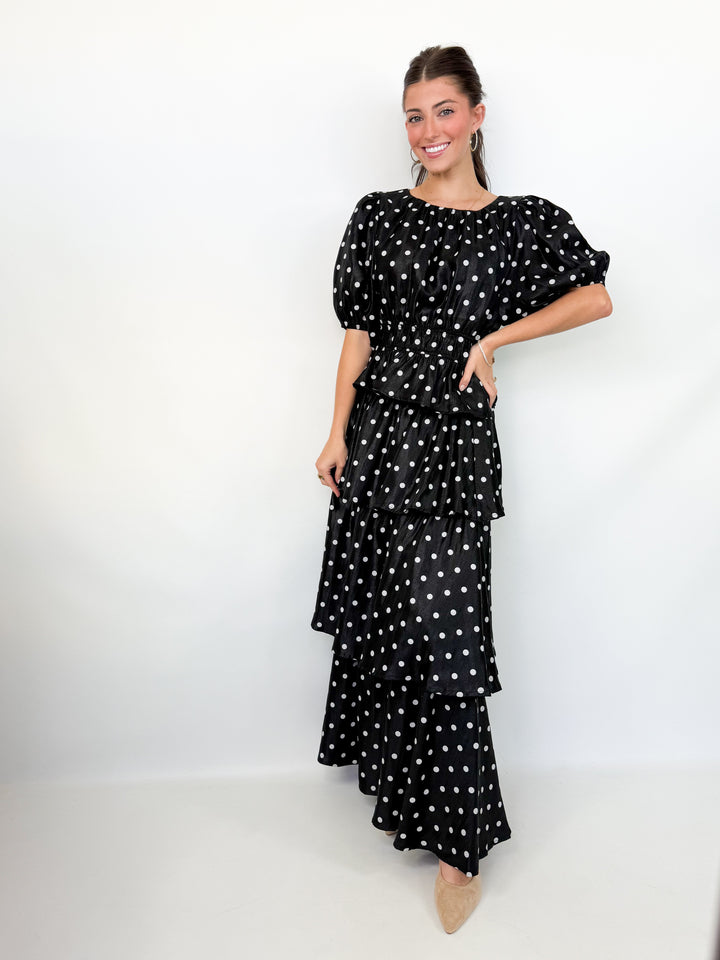 Tinsley - Polka Dot Maxi Skirt Set
