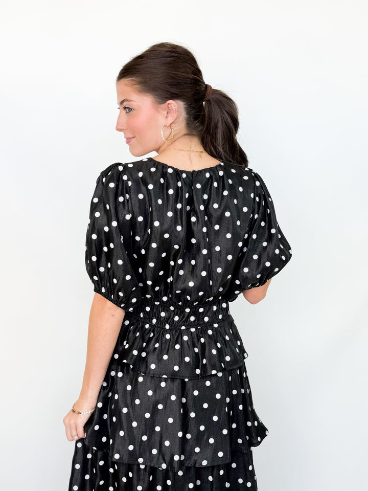 Tinsley - Polka Dot Maxi Skirt Set