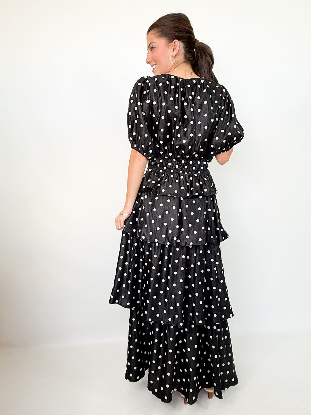 Tinsley - Polka Dot Maxi Skirt Set