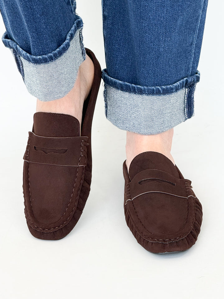 Bridgetta - Suede Loafer/Mule