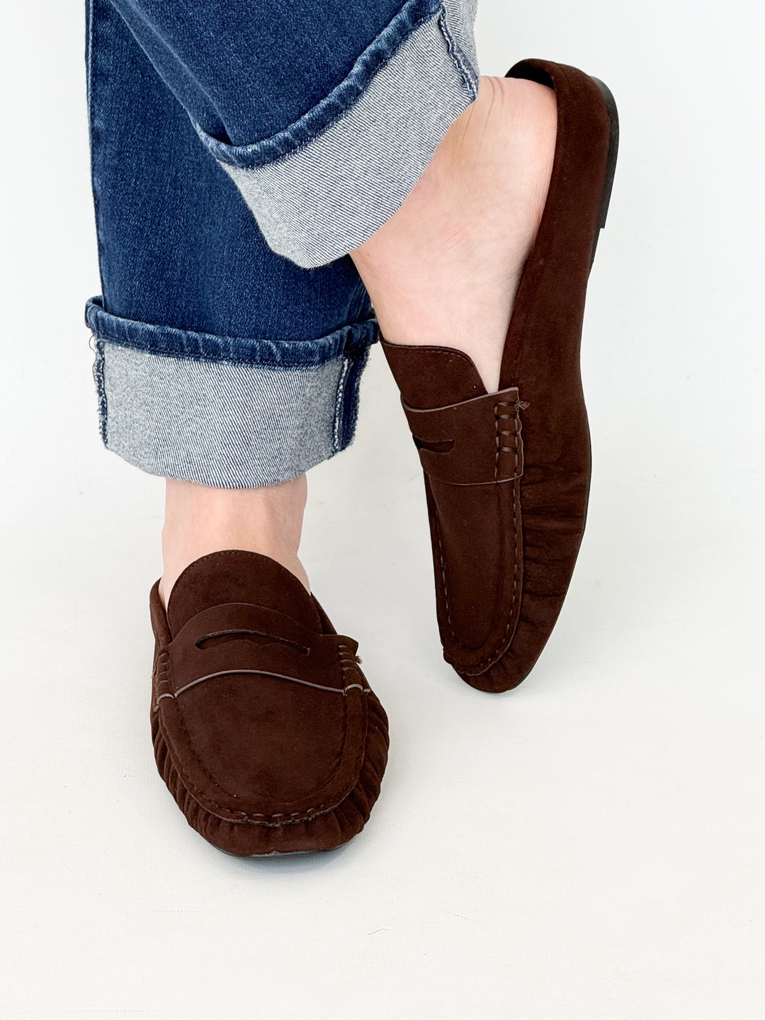 Bridgetta - Suede Loafer/Mule