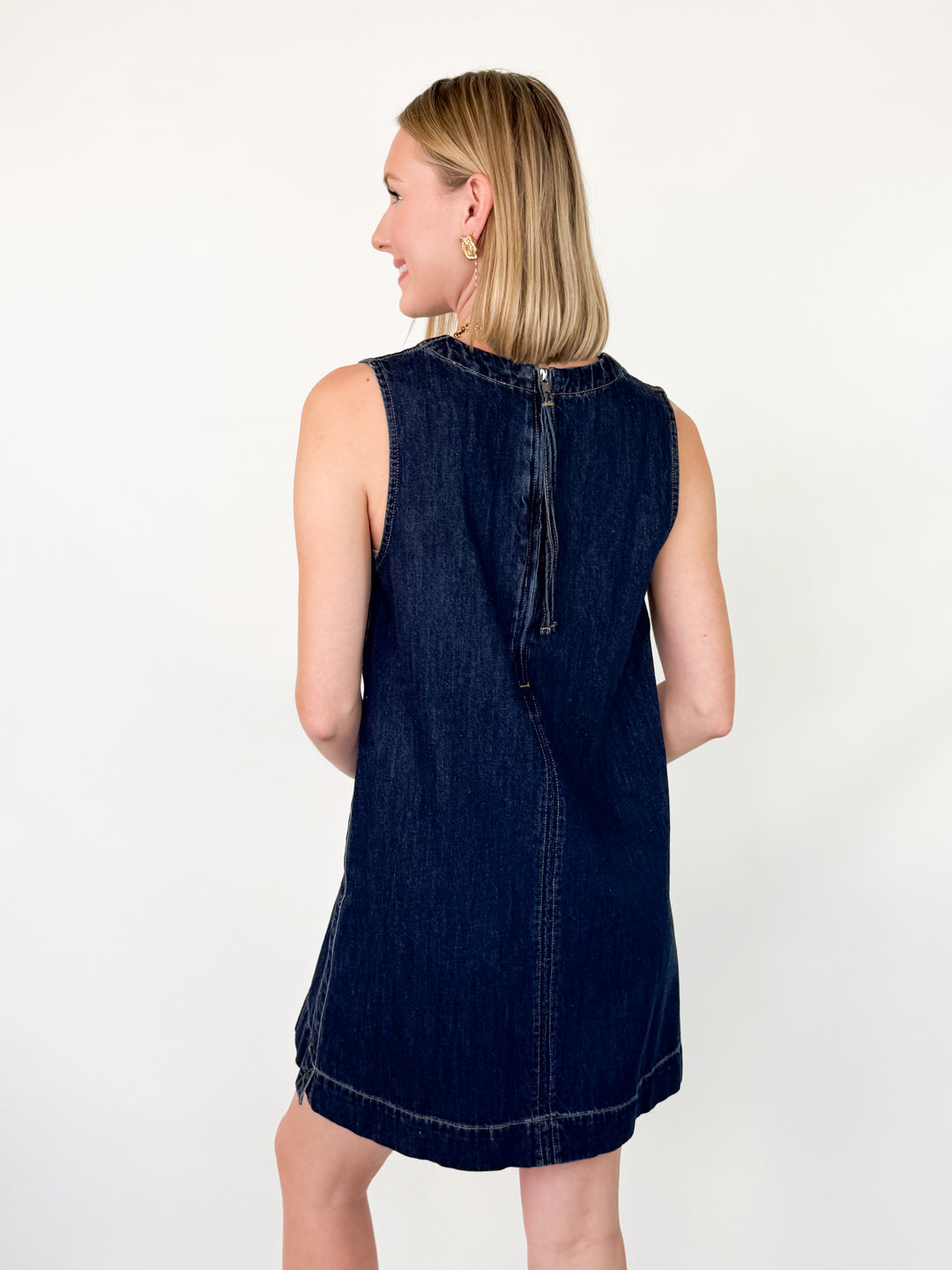 Andi - Denim A Line Dress