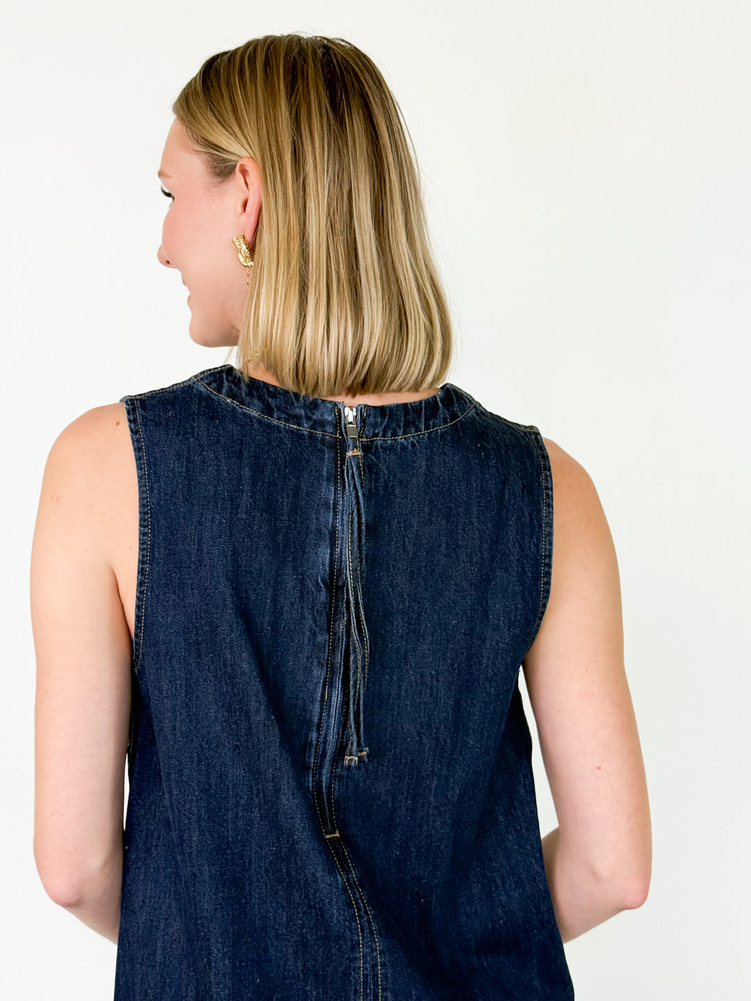 Andi - Denim A Line Dress