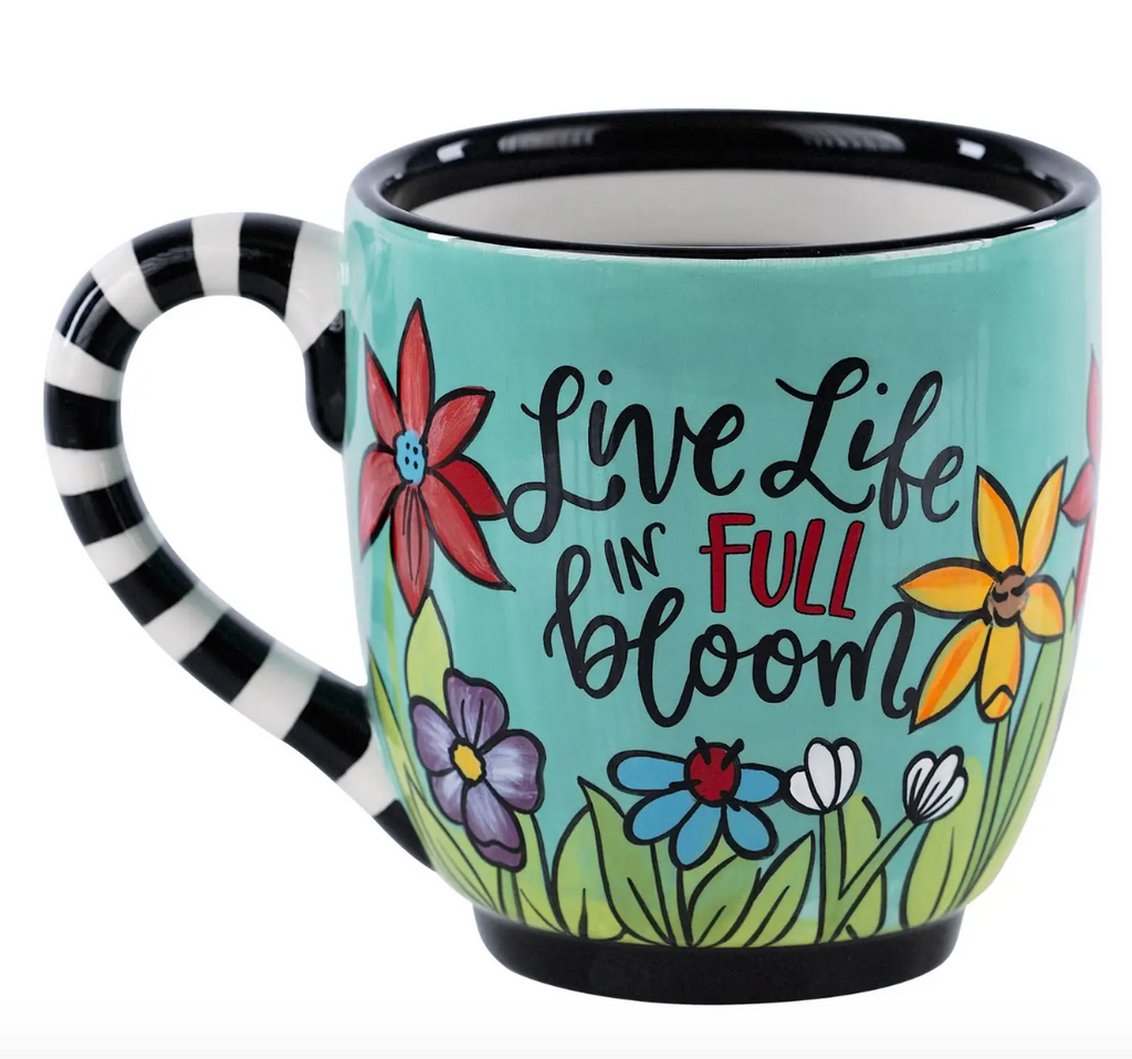 Coffee Mug - Live Life In Full Bloom