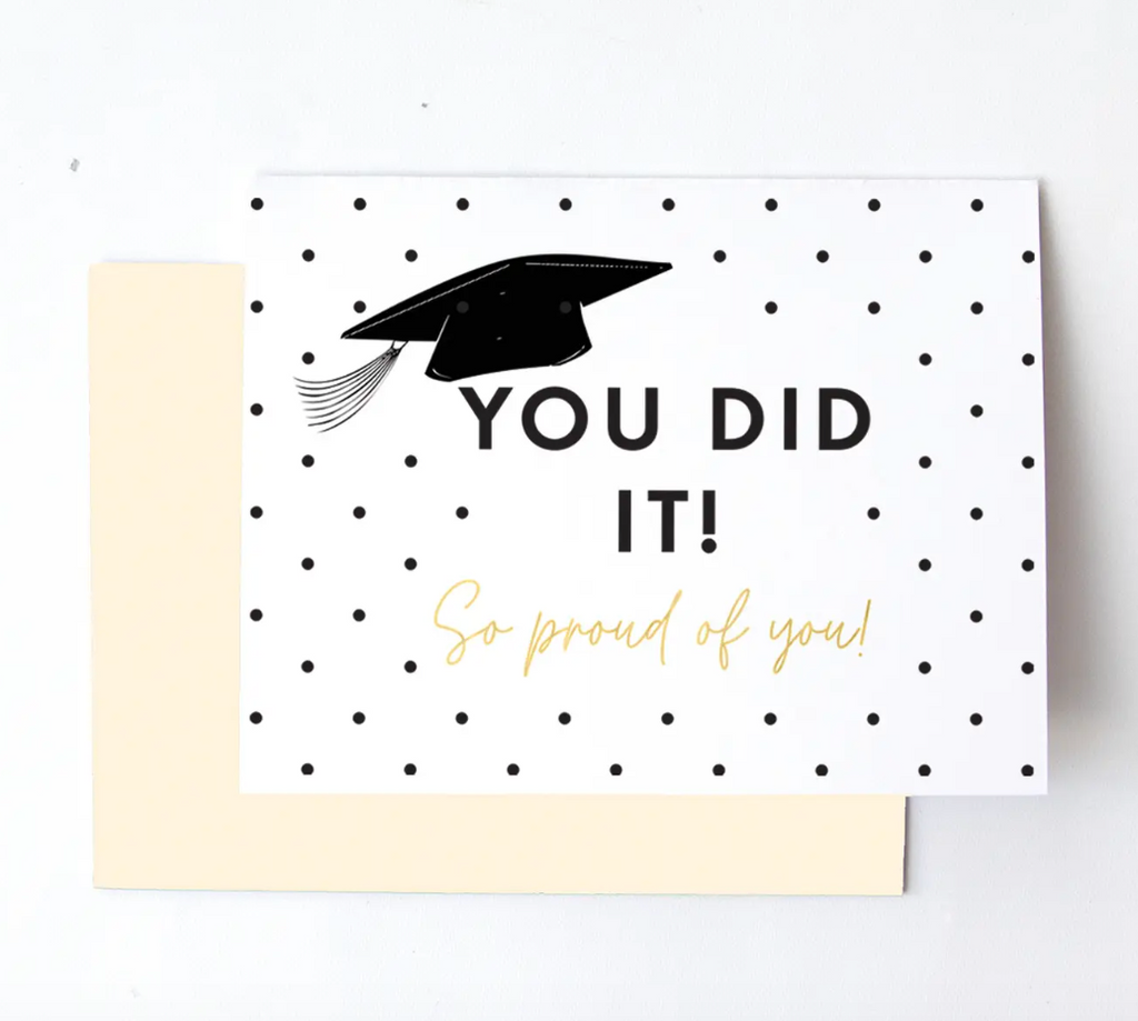 Greeting Card - You Did It (Graduation)