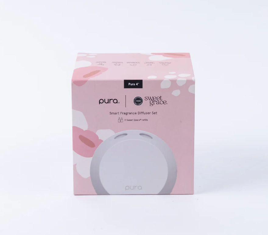 Pura+Bridgewater Smart Home Diffuser Set - Two Sweet Grace Vials