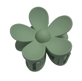 Tia - 3" Flower Hair Claw Clip