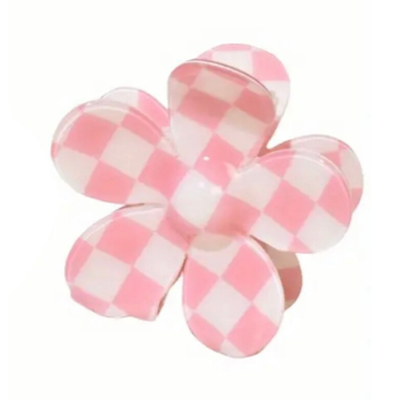 Tia - 3" Flower Hair Claw Clip