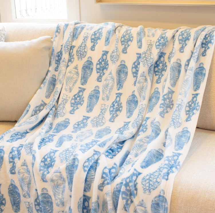 Claire Chinoiserie Throw