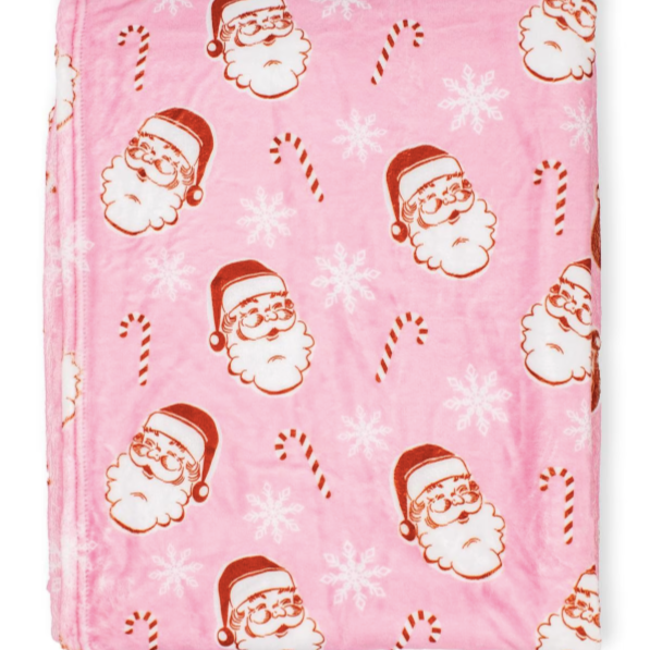 Candy Cane Cutie Throw Blanket