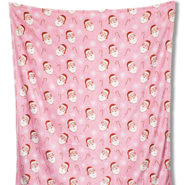Candy Cane Cutie Throw Blanket