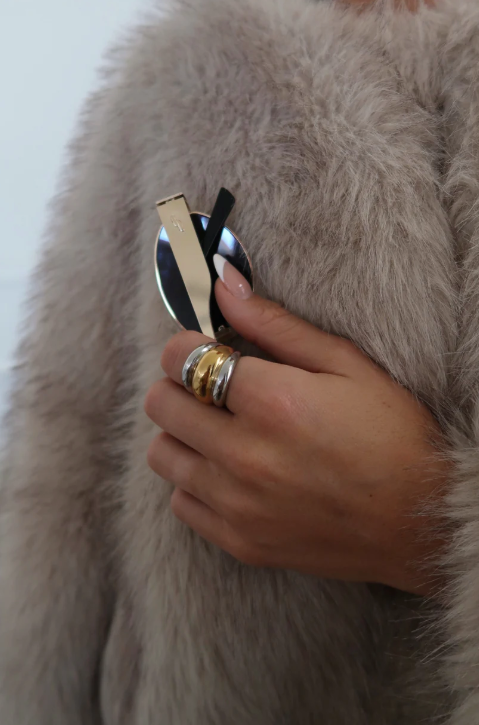 CHANSUTT - Two Toned Dome Ring