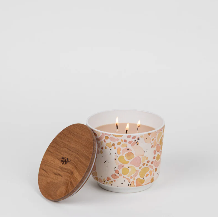 Greenleaf - Cashmere Kiss 3-Wick Patterned Candle