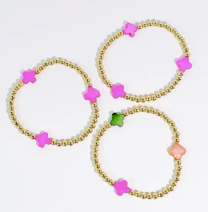 Treasure Jewels - Color Pop Cross Bracelet Set
