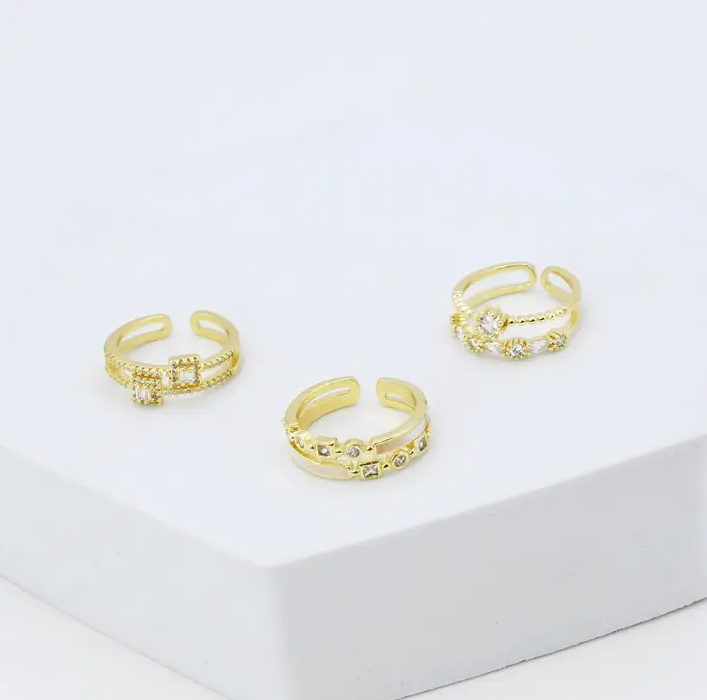 Treasure Jewels - Double Delight Ring Set