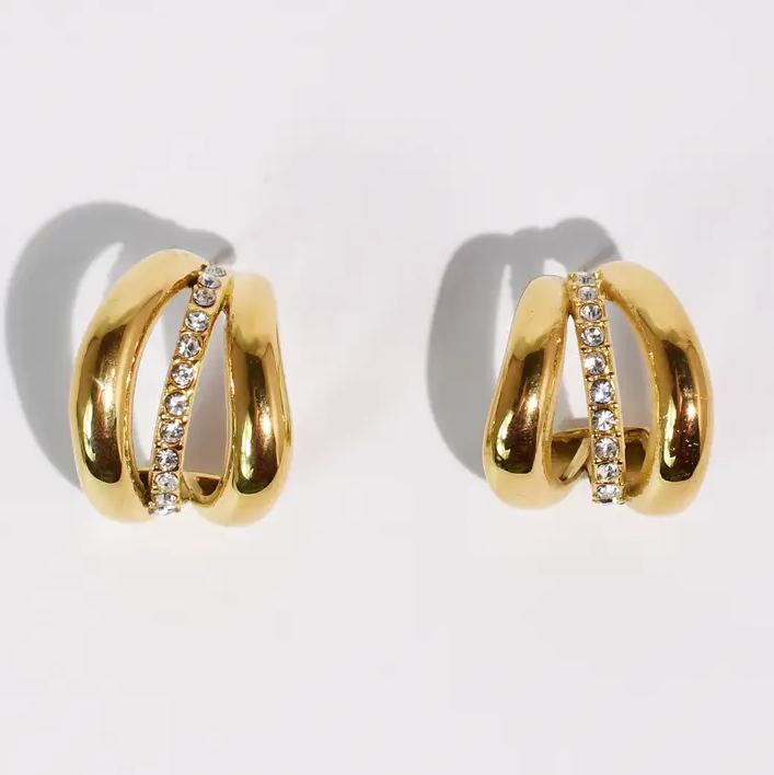 Treasure Jewels - Golden Era Hoop