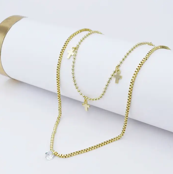 Treasure Jewels - Faithful Layers Necklace