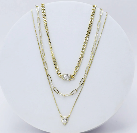 Treasure Jewels - Luxe Layers Chain Necklace