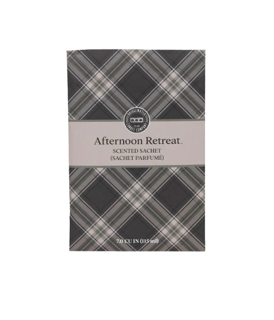 Afternoon Retreat Sachet - Plaid